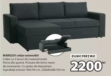 Colțar extensibil