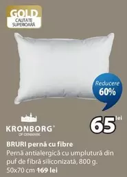 BRURI pernă cu fibre