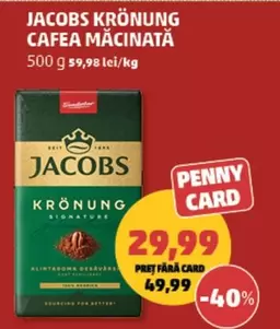 Jacobs - CAFEA MĂCINATĂ