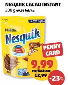 NESQUIK CACAO INSTANT