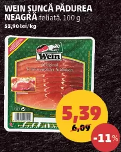 WEIN SUNCĂ PĂDUREA NEAGRĂ feliată