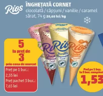 ÎNGHEȚATĂ CORNET