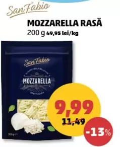MOZZARELLA RASĂ