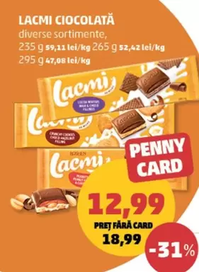 LACMI CIOCIOOLATĂ