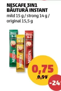 Nescafe - BĂUTURĂ INSTANT 3IN1