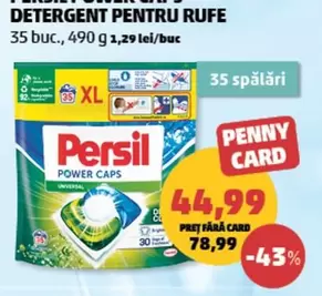 Persil - DETERGENT PENTRU RUFE POWER CAPS