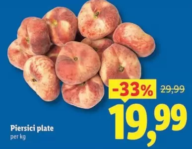 Piersici plate