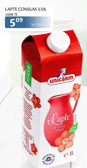 Lapte consum 3.5%