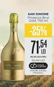 Prosecco Brut Gold