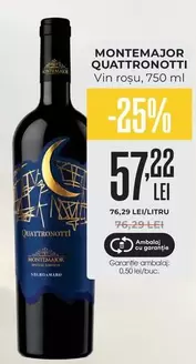 MONTEMAJOR QUATTRONOTTI