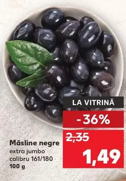 Măsline negre extra jumbo