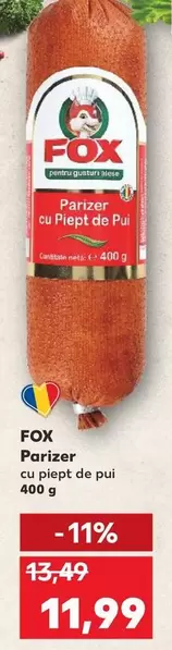 Parizer cu Piept de Pui