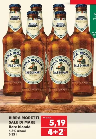 Birra Moretti - BIRRA MORETTI SALE DI MARE