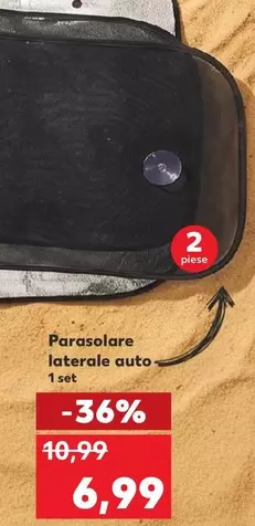 Parasole laterale auto