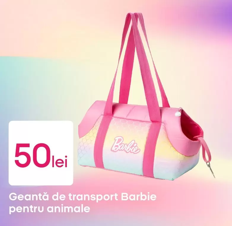Barbie - Geantă de transport pentru animale