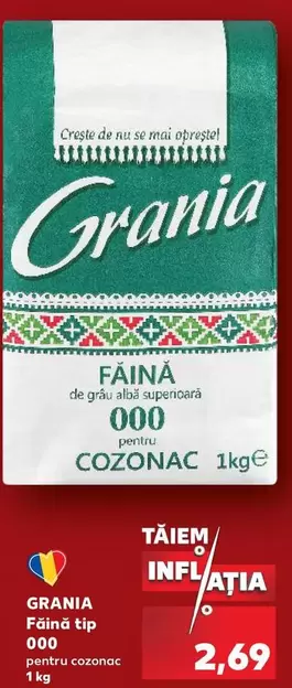 Faină tip 000 pentru cozonac