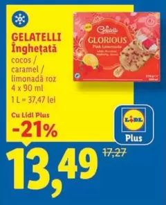 GELATELLI Înghețată