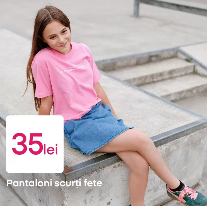 Pantaloni scurți fete