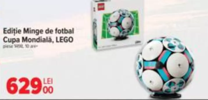 Lego - Ediție Minge de fotbal Cupa Mondială