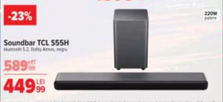 Soundbar TCL S55H