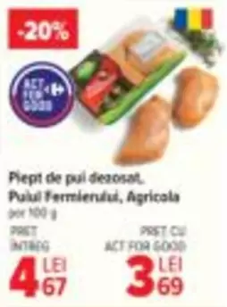 Piept de pui dezosat
