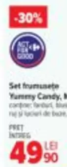 Set frumusețe Yummy Candy