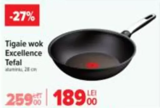 Tefal - Tigaie wok Excellence