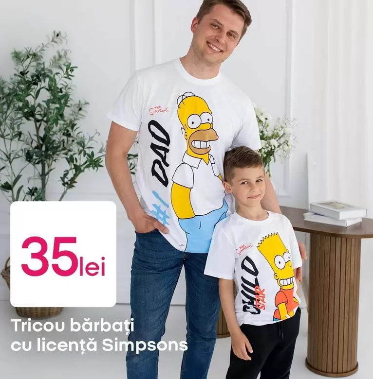 The Simpsons - Tricou bărbați cu licență Simpsons