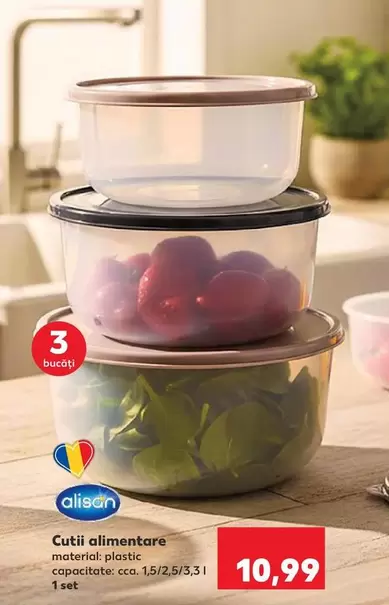 Cutii alimentare