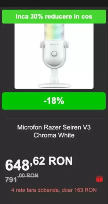 Microfon Seiren V3 Chroma