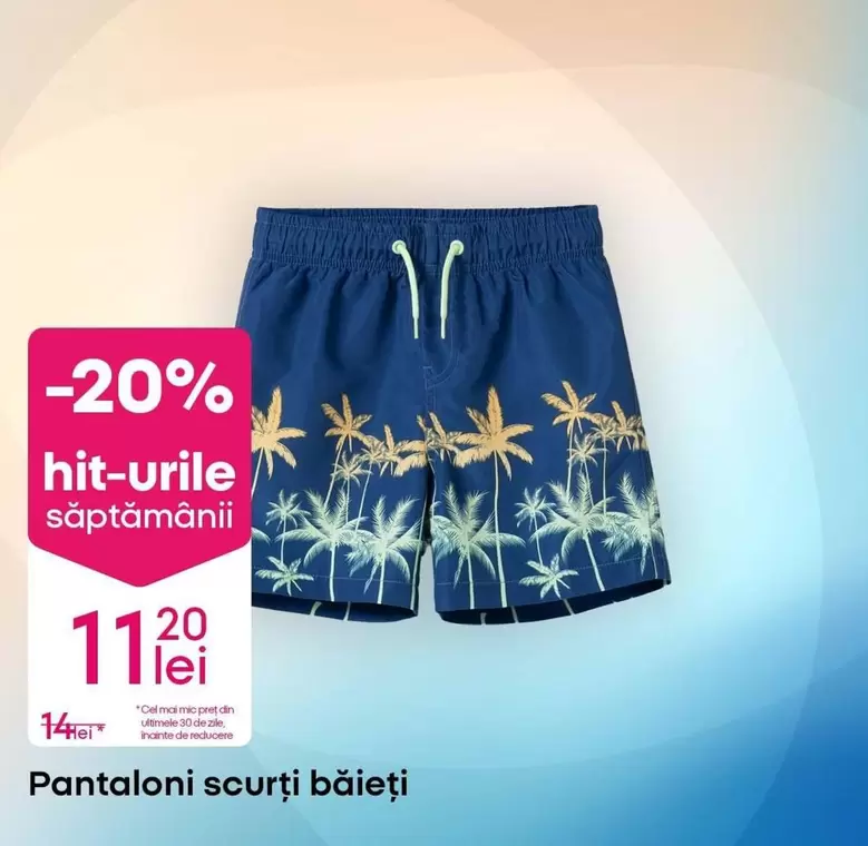 Pantoloni scurti baieti