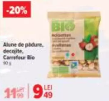 Alune de padure, decojite