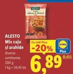 Mix caju și arahide