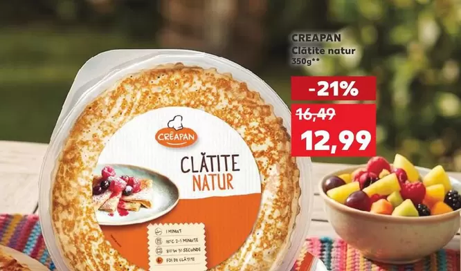 Clătite natur