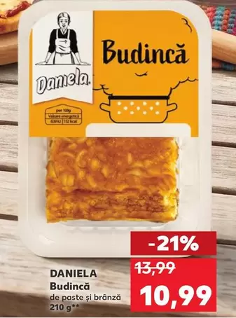 Budincă de paste și brânză