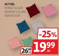 Actuel - PERNĂ SCAUN