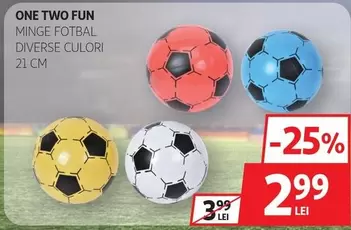MINGE FOTBAL DIVERSE CULORI