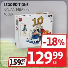 Lego - LEGO EDITIONS KYLIAN MBAPPE 43013