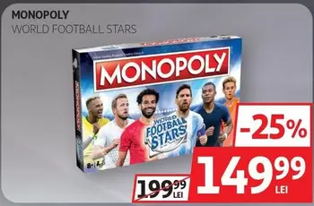 Monopoly - MONOPOLY WORLD FOOTBALL STARS