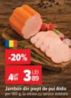 Jambon din piept de pui
