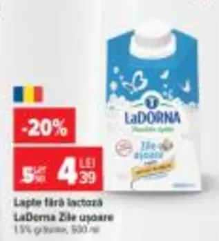 Ladorna - Lapte fara lactoza