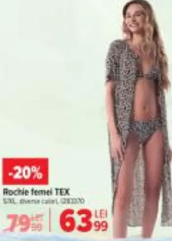 Rochie femei TEX 5XL diverse culori Q203070