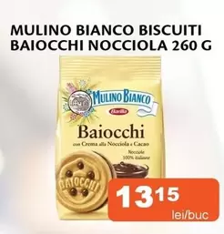 MULINO BIANCO BISCUITI BAIOCCHI NOCCIOLA
