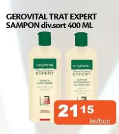 Gerovital - TRAT EXPERT SAMPON div.sort