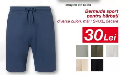Bermude sport pentru bărbați