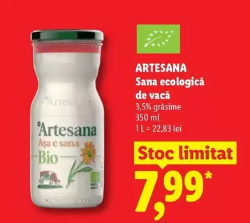 Sana ecologică de vacă
