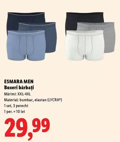 Boxeri bărbați