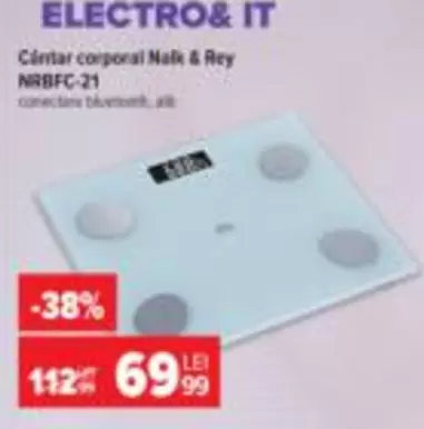It - Cântar corporal Nalk & Rey NRBFC-21