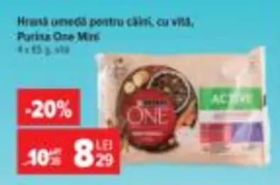 Purina - Hrană umedă pentru câini, cu vită