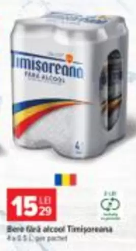 Bere fără alcool Timișoreana